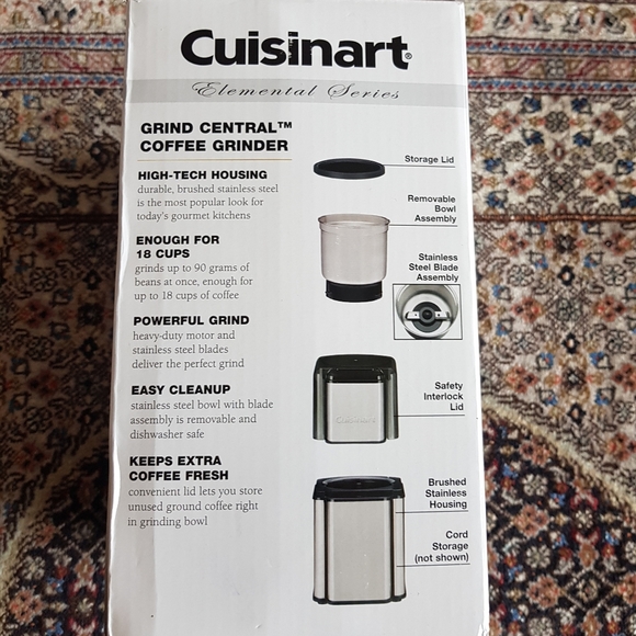 Brand New Cuisineart Coffee grinder - Picture 2 of 2